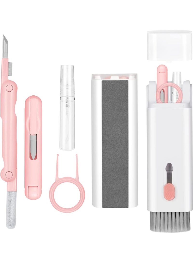 Keyboard Cleaning Kit 7 in 1 Electronic Cleaner Kit Multifunctional Cleaning Tool for PC, Monitor, Cell Phone, Computer, Earphones - Image 1